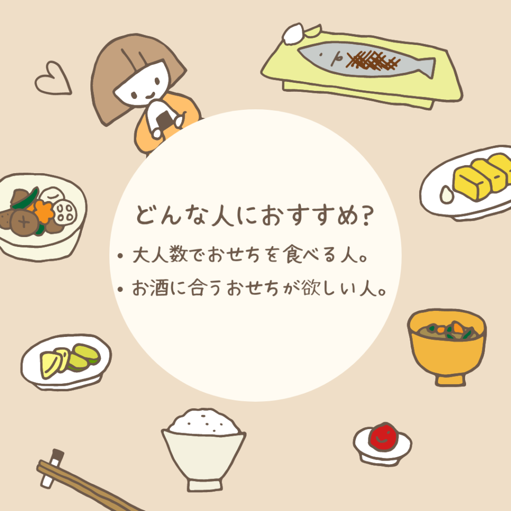 FOOD STUDIO(フードスタジオ)おせちがおすすめな人とおすすめできない人